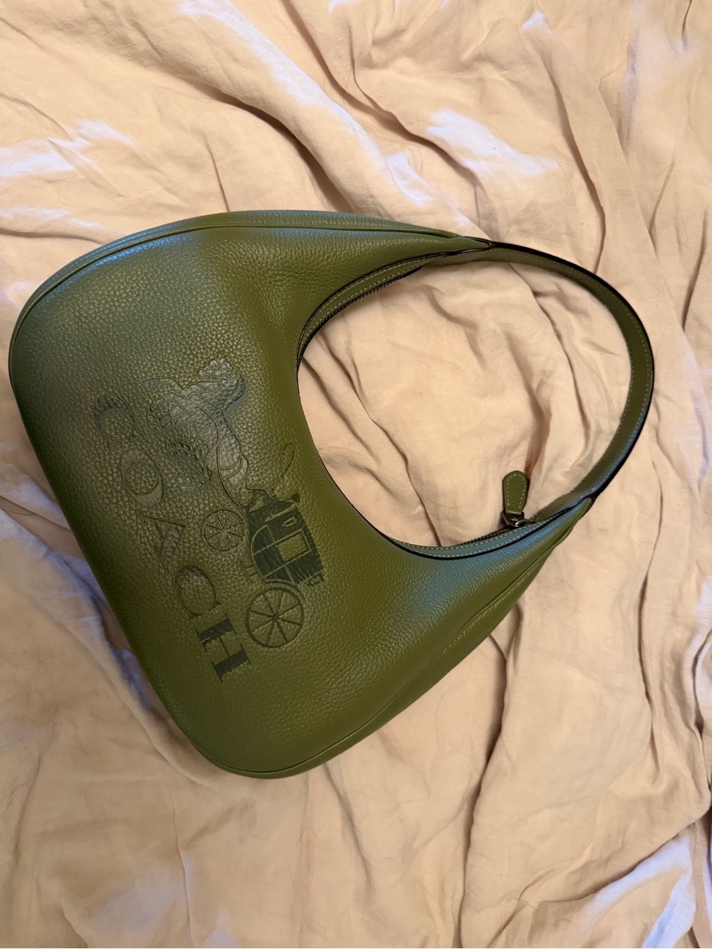 Coach Leather Shoulder Hobo